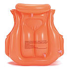 Дитячий надувний жилет для плавання, від 3 до 10 років, Помаранчевий / Рятувальний жилет для дітей / Надувна жилетка, фото 5