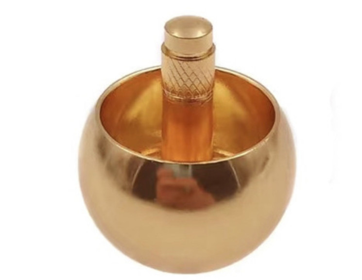 Іграшка Антистрес Гіроскоп Крутилка, Фіджет для Зняття Стресу колір Золото (00898), фото 1