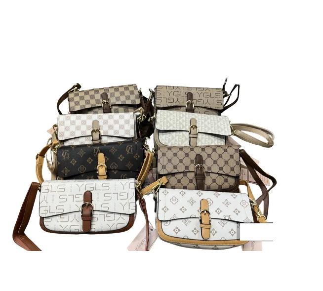 Сумочка жіноча крос-боді 23,5*14 см з клапаном зі штучної шкіри у різних кольорах Liza, фото 1