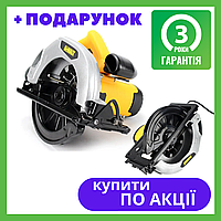 Дискова ручна циркулярна пилка циркулярка DeWalt DWE575 1200 Вт 5000 об/хв