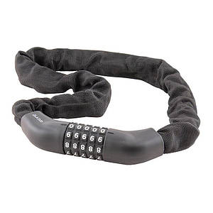 Велосипедний замок Grey's GR40610 ланцюговий кодовий 6*1000мм