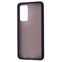 Чехол для мобильного телефона Matte Color Case (TPU) Huawei P40 Black (28492/Black) - Топ Продаж!
