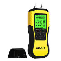 Измеритель влажности древесины AZUNO, Три цветных индикатора для проверки влажности деревянных стен