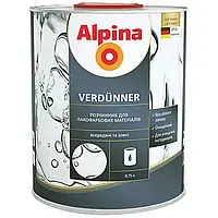 Розчинник для лакофарбових матеріалів Alpina Verdunner 0,75 л