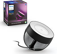 Настольный светильник умный Philips Hue Iris, 2000K-6500K, RGB, ZigBee, Bluetooth, дым, черный