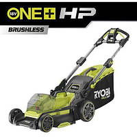 Газонокосарка акумуляторна Ryobi RY18LMX40B-0, ONE+ 18В, 40см, 40л, 25-70мм, безщіткова, мульчування, до 400м.кв, 18.2кг (без АКБ