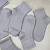 Шкарпетки жіночі 12 пар «Double Grey» зі зручною резинкою бавовна преміум сегмент розмір 35-38, фото 4