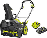 Снегоуборочная машина аккумуляторная Ryobi RY36STX45A-140, 36В 1х4Ач MAX POWER, ширина 45см, бесщеточный