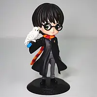 Коллекционная фигурка Harry Potter с совой 15 см из ПВХ пластика на подставке, статуэтка Гарри Поттера