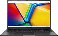 Ноутбук ASUS Vivobook 16X K3605ZF-N1310 16" WUXGA IPS, Intel i5-12500H, 16GB, F1TB, NVD2050-4, NoOS, Черный