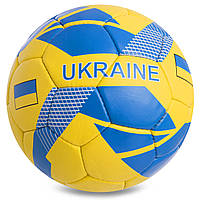М'яч футбольний UKRAINE BALLONSTAR FB-0745 №5 жовтий-синій