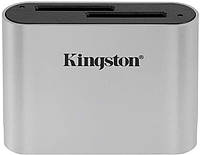 Кардидер Kingston Workflow Dual-Slot SDHC/SDXC UHS-II Card Reader