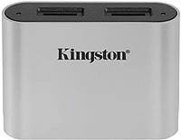 Кардидер Kingston Workflow Dual-Slot microSDHC/XC UHS-II Card Reader