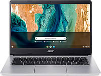 Ноутбук Acer Chromebook CB314-2H 14" FHD IPS, MediaTek MT8183, 8GB, F128GB, UMA, ChromeOS, серебристый