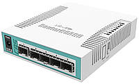 MikroTiK Комутатор Cloud Router Switch 106-1C-5S Hutko Хватай Это