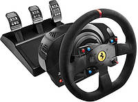 Руль и педали для PC/PS4®/PS3® Thrustmaster T300 Ferrari Integral RW Alcantara edition