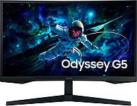 Монитор Samsung 27" Odyssey G55C 2xHDMI, DP, VA, 2560x1440, 165Hz, 1ms