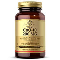 Натуральная добавка Solgar Vegetarian CoQ-10 200 mg, 60 вегакапсул MS