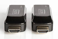 Удлинитель DIGITUS mini HDMI Extender over UTP 50m, USB powered, черный