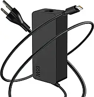 USB C Зарядное устройство для ноутбука 65Вт для Lenovo Chromebook, Адаптер переменного тока, ЕВРО ВИЛКА!