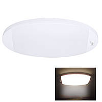 Facon Fashion LED 12V RV Dome Light, длина: 9-1/4'', DDS01-608-CW, большой овальный блинный светильник