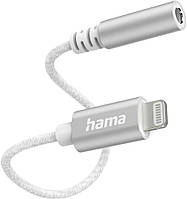 Адаптер Hama Lightning - Jack 3,5 White