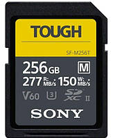 Карта памяти Sony SDXC 256GB C10 UHS-II U3 V60 R277/W150MB/s Tough