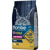 Оригінал! Сухой корм для кошек Monge Cat Bwild Low Grain с мясом зайца 1.5 кг (8009470012003) | T2TV.com.ua