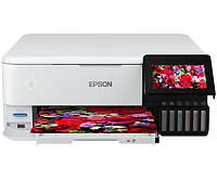 МФУ ink color A4 Epson EcoTank L8160 32_32 ppm Duplex USB Ethernet Wi-Fi 6 inks Black Pigment