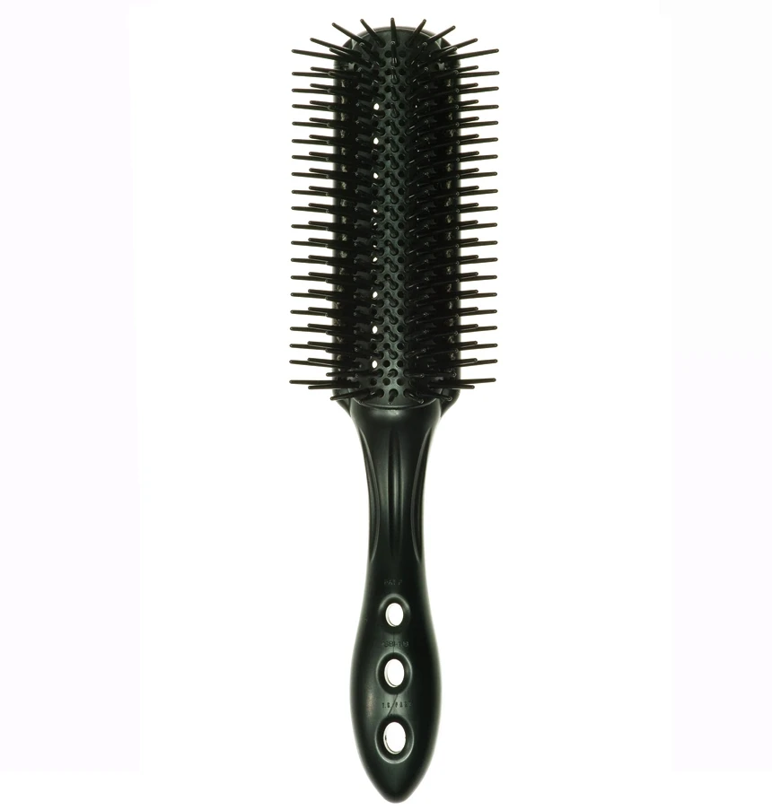 Щітка для укладання на гумовій основі 9-рядна Y.S. Park Straight Air Styler (YS-T09 Black)