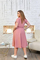 Літня красива сукня вільного крою із софту розміри батал, фото 3