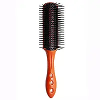 Щітка для укладання на гумовій основі 9-рядна Y.S. Park Straight Air Styler (YS-T09 Orange)