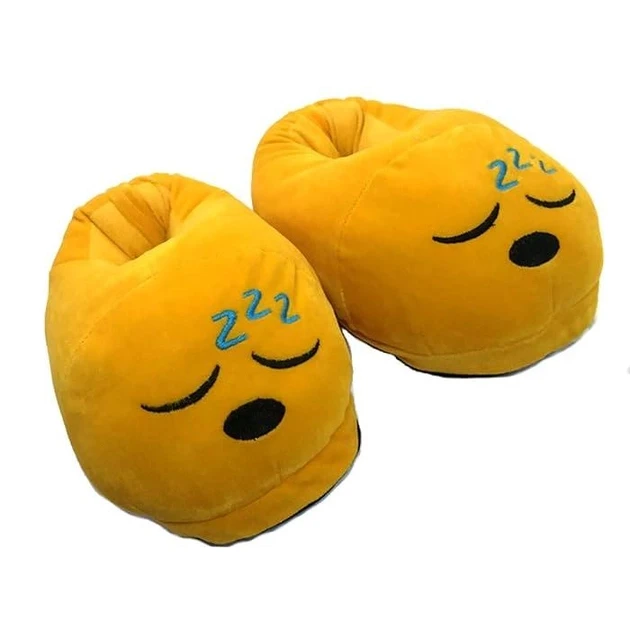 Домашні Плюшеві тапочки іграшки для кігурумі Смайлик, тапки кігурумі Смайлик 35-42, фото 1