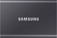 Портативный SSD Samsung 1TB USB 3.2 Gen 2 Type-C T7 Серый