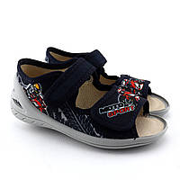 Текстильна взуття для хлопчика Адам синій тм Waldi