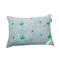 Гипоаллергенная подушка для сна с пропиткой Aloe Vera 50х70 Мягкая подушка Микрофибра