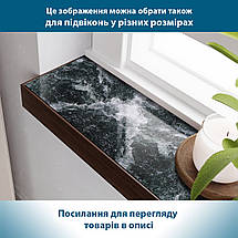 Покриття для столу, м'яке скло з фотодруком текстури Глибокого океану 60 х 100 см (1,2 мм), фото 4