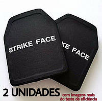 Облегченные керамические плиты Strike Face Легкие бронепластины керамические 6 класс защиты 2.8 кг