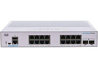 Коммутатор Cisco CBS250 Smart 16-port GE, 2x1G SFP