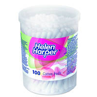 Ватные палочки Helen Harper 100 шт (5411416820017) - Топ Продаж!