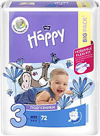 Підгузники дитячі HAPPY BELLA BABY midi 5-9 кг 72 шт 1 (5900516602864)