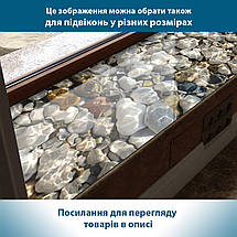 Покриття для столу, м'яке скло з фотодруком, Морське дно, галька 60 х 100 см (1,2 мм), фото 5