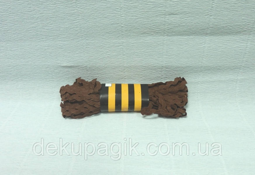 Тасьма Берізка, Коричнева, 0,5 см, фото 1