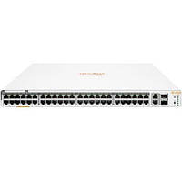 Коммутатор HPE Aruba Instant On 1960 48xGE, 40p Class4 8p Class6 PoE 600W, 2хSFP+10GE, 2х10GBASE-T ports, LT