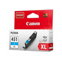 Картридж Canon CLI-451C XL (Cyan) Pixma MG5440/MG6340