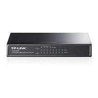 Коммутатор TP-LINK TL-SG1008P 8xGE/PoE 65.2W неуправляемый