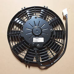 Вентилятор 9" (225 мм), 12В, 1030 м³/г, SPAL, штовхаючий