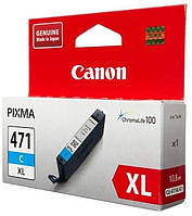 Картридж Canon CLI-471C XL Pixma MG5740/MG6840 Cyan