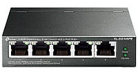 Коммутатор TP-LINK TL-SG105PE 5xGE/4xPoE+ 65W EasySmart