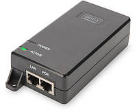 PoE-инжектор DIGITUS PoE+ 802.3at, 10/100/1000 Mbps, Output max. 48V, 30W